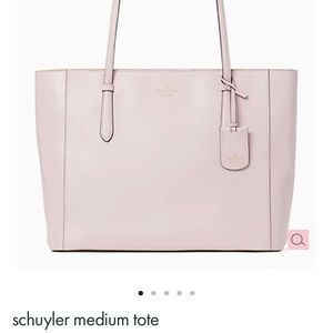 NWT Kate Spade Schuyler tote- Chalk Pink